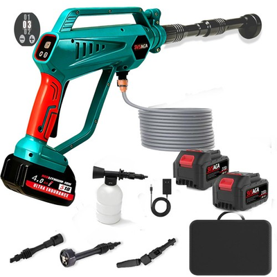 #ad ** NEW Portable Cordless Pressure Washer 1250 PSI 2x 4.0Ah Battery 3 Speed $99.99