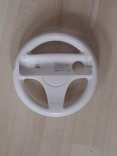 ORIGINAL NINTENDO Wii WHEEL / LENKRAD (weiß / white)