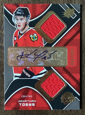 2007-08 Upper Deck SPx Jonathan Toews Rookie Jersey Autograph Auto /499 #231