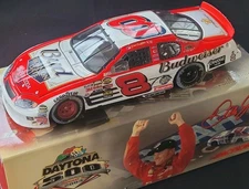 2004 Dale Earnhardt Jr. #8 Budweiser/D500 Win, Raced Version 1:24 Action Diecast
