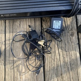 Atari 2600 Darth Vader Black Game Console OEM Controller Cords Untested Parts