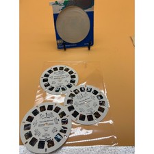 Disney The Little Mermaid View-Master 3-Reel Set 3078 Vintage 3D Reels with Case