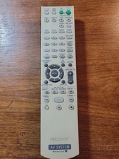 Sony RM-AAU002 AV System Remote Control Replacement Gray Tested/Working OEM