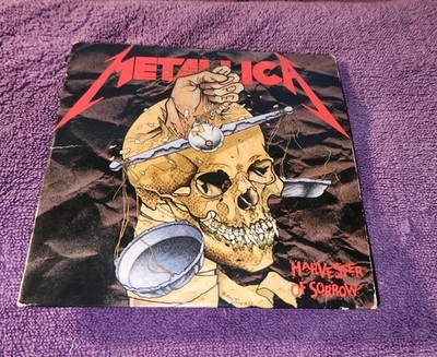 METALLICA import cd HARVESTER OF SORROW 3 tracks west germany