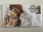 2025 POWWOW FDC Hand Drawn Cachet Katelyn Marks Native American Indian.
