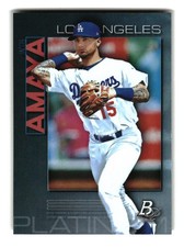 2020 Bowman Platinum #TOP-5 Jacob Amaya Top Prospects