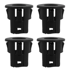  4 Pcs Parking Assist Sensor Bezels Backup Aid Retainer Brackets Kit