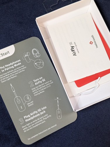 AIRFLY Twelve South Emetteur / Récepteur Bluetooth Jack 3,5 mm - Photo 5 sur 5