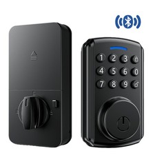 Keyless Smart Door Lock Anti-Peeping Password Electronic Keypad Entry Waterproof