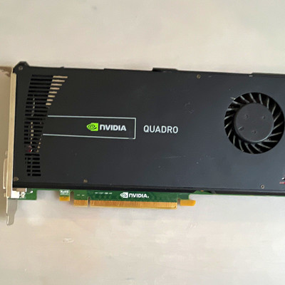 NVIDIA Quadro 4000 PCIe x16 Grafikkarte DVI 2x DisplayPort Lüfter
