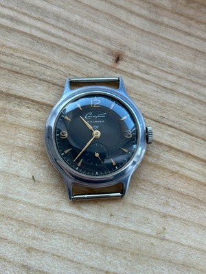 Rare 1950's Russian Wrist Watch START 17 Jewels Black Dial