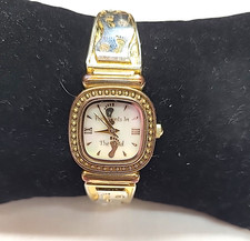 Footprints in the Sand WATCH w/ new battery - working wristwatch Danbury Mint