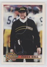 1993 Score Chuck Noll #437 HOF 0p89