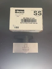 NEW PARKER 8F-PR6-VT-SS STAINLESS STEEL ROTATING PLUG VALVE 1/2" , 3000 PSIG