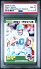 2024 PANINI SCORE 35TH ANV RC #3 DRAKE MAYE ROOKIE RC PSA 8