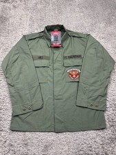 Camisa Tru-Spec Hombres Grande Verde Reg Ripstop Ejército Táctico Respuesta Uniforme Nueva con Etiquetas