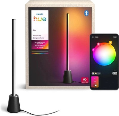 Philips Hue Play Table Lamp, RGBWWIC LED, 23.6 , White Ambiance, Multicolor Grad