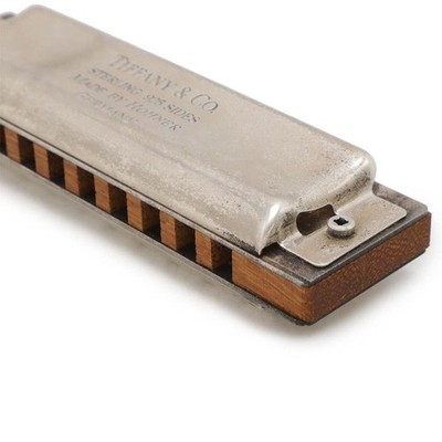 Tiffany x Hohner Sterling Silver 925 Harmonica with Case