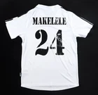 Claude Makelele Signed Real Madrid FC Authentic Adidas Soccer Jersey Beckett COA
