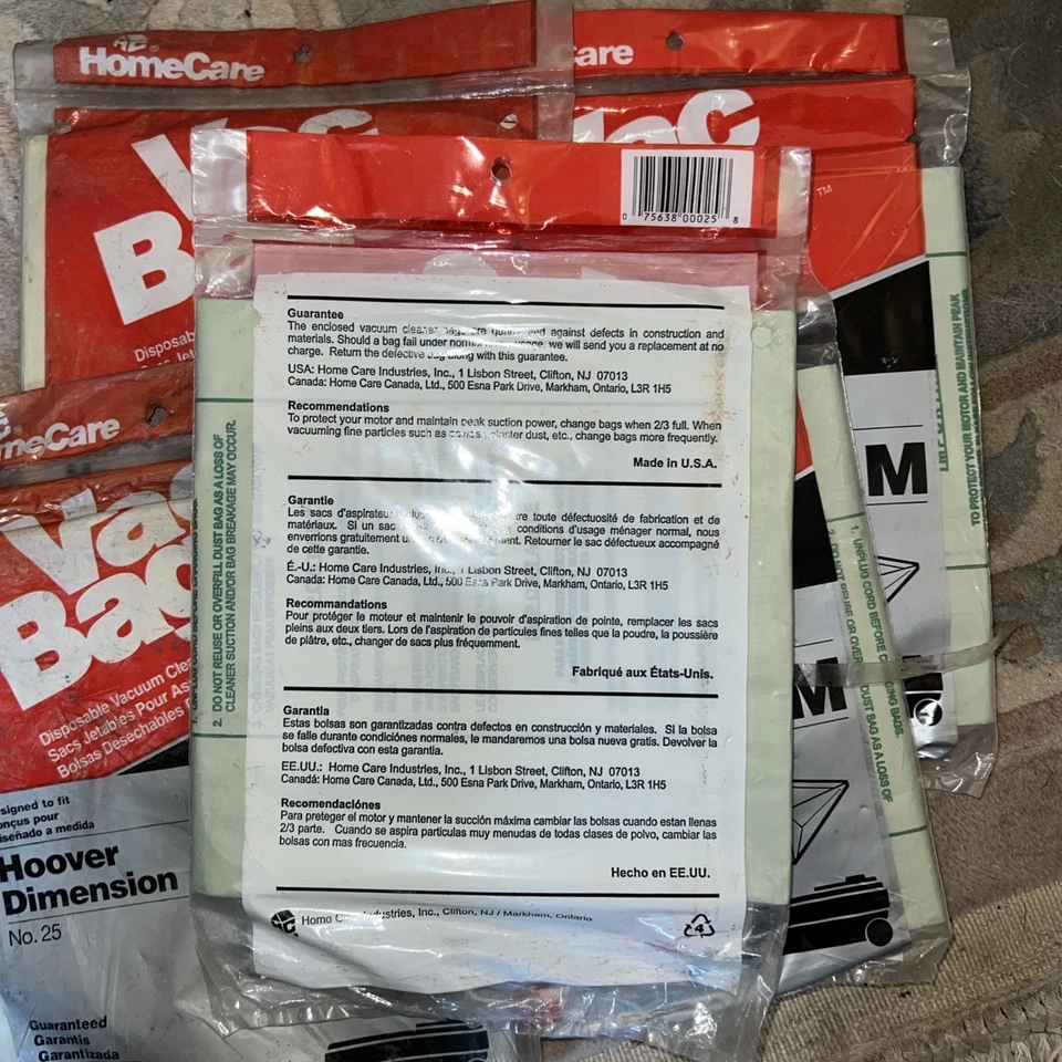 10 Hoover Dimension Type M Vacuum bags - Image 2 of 2
