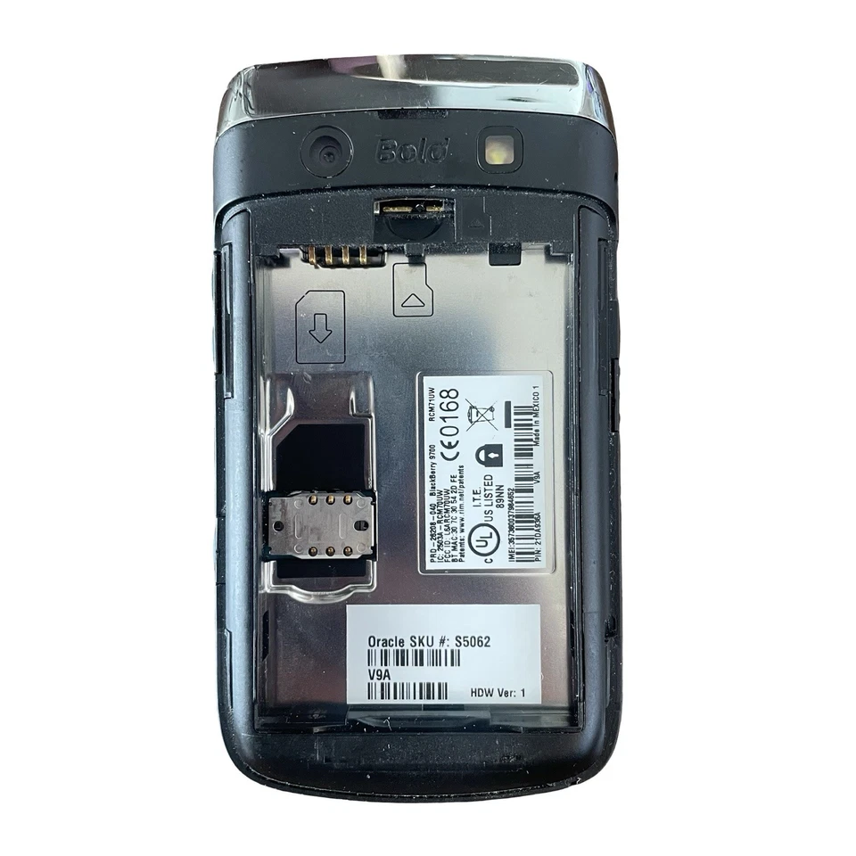 BlackBerry Bold AT&T Smartphone 3G QWERTY Keyboard 2.4” Screen – Works - Image 2 of 4