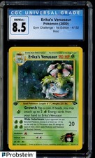2000 Pokemon Gym Challenge 1st Edition #4/132 Erika's Venusaur CGC 8.5 NM-MT+