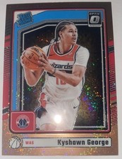 2024-25 Panini Donruss Optic Rated Rookie Prizm Kyshawn George #299 42/99