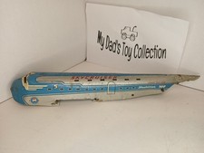 Vintage 1960's Marx tin Stratoliner 700 Skycruiser toy plane fuselage part