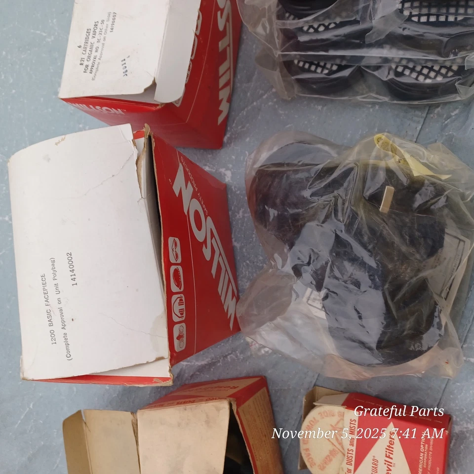 Wilson Safety Products 1200 peça facial básica 6 R21 12 filtros R15 lote R90 🇺🇸  - Imagem 3 de 4