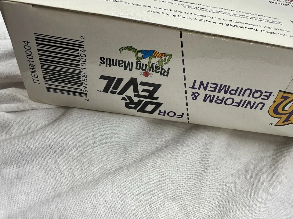 CAPTAIN ACTION 12" Playing Mantis Dr. Uniforme y equipo EVIL KABAI SINGH NUEVO EN CAJA Foto 4 de 4