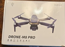 Drone M8 Pro New In Box With Case Flying