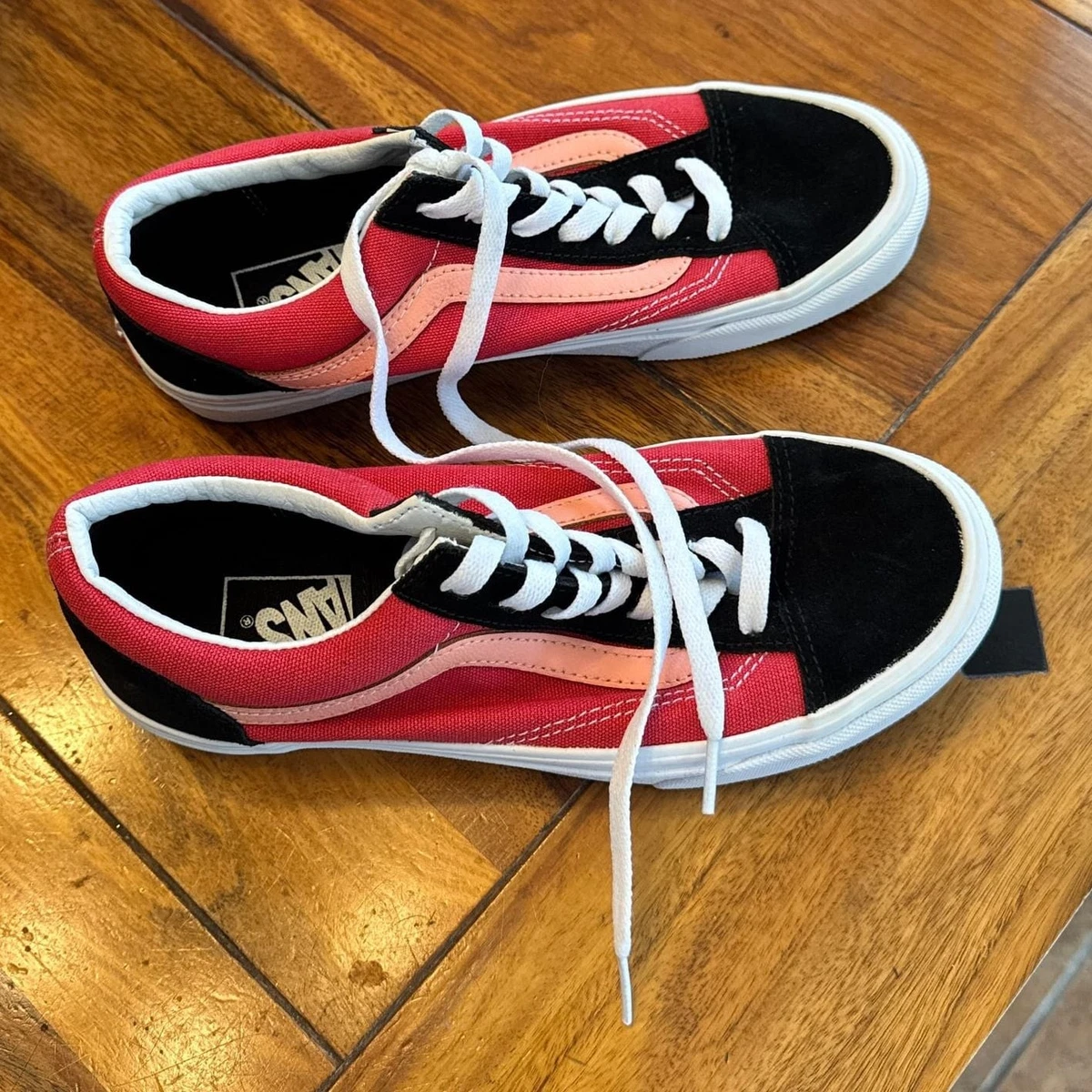 【レ-ヴァンクオン出品】 Vans Style 36 Retro Sport Biking Red for sale | eBay