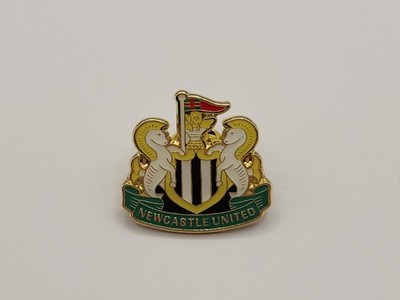 Newcastle United Soccer Team Logo Hard Enamel Brooch Pin, Hat Pin, Backpack Pin 