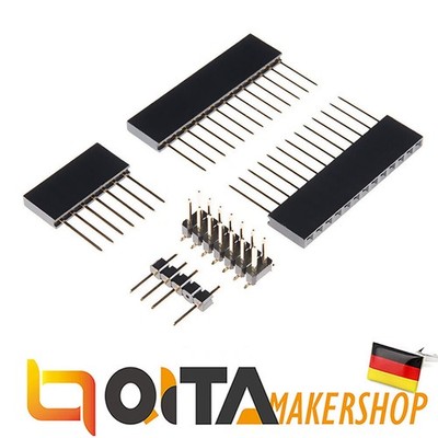 SparkFun Header Kit Set für Teensy 4.0/3.2/LC with 5 Headers  PRT-13925