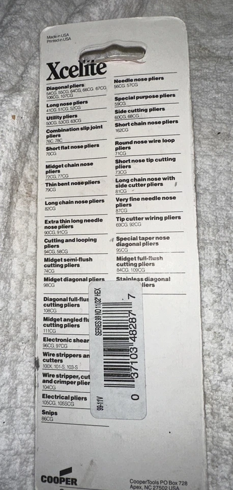 Xcelite 9911V 11/32" Hex Nutdriver for 99 Series Handle Made in USA - Image 4 of 4