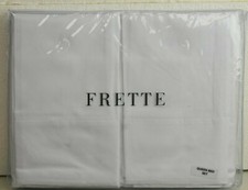  1500 NEW Frette 4 PC BED SET Mathivet Top Fitted Sheets Cases Pure White QUEEN