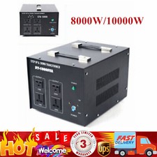 5000W/8000W Converter TransFitmer Step Up Down Heavy Duty 110V   220V Voltage