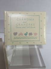 Hallmark Vintage Grandma and Grandpas Show and Tell Book NIB