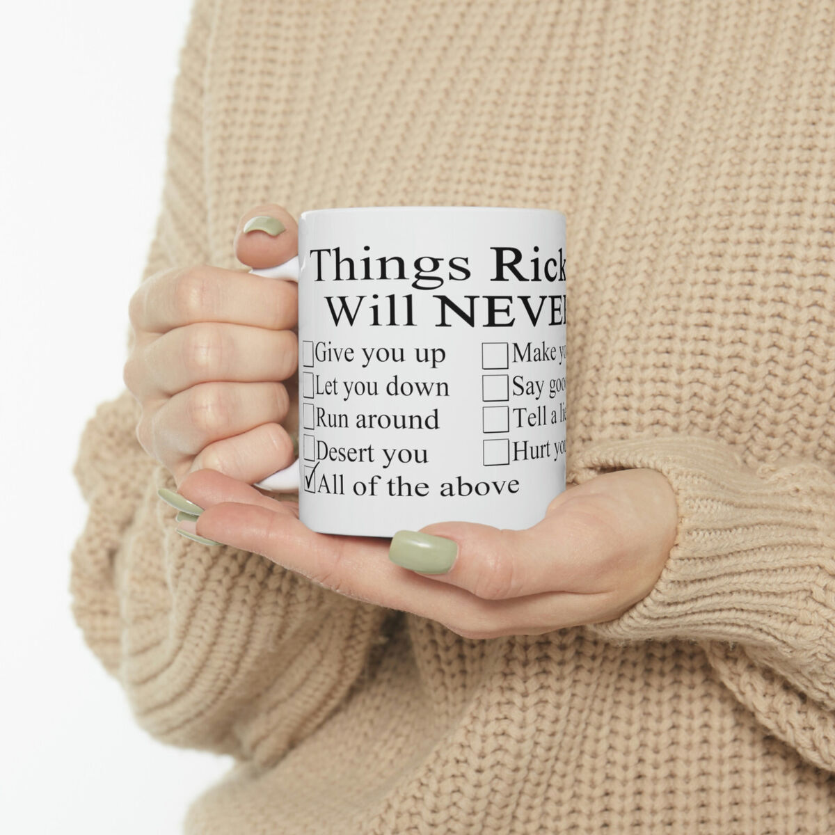 Rickroll meme - Rickroll - Mug