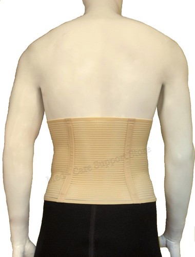 Hernia Abdominal Post Surgery FIRM Support Belt with Two Flexible Back Stays - Picture 2 of 5