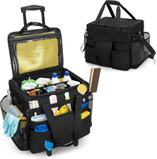 Rolling Cleaning Caddy on Wheels with Lid & Trolley - Organizer Bag Only