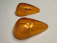 Pair Vw Volkswagen Type1 Bug Beetle Turn Signal Lens Amber Left Or Right 64-67