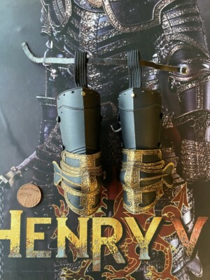 COO Models Henry VIII Tudor Dynasty SE047 METAL Leg Armour lose Maßstab 1:6