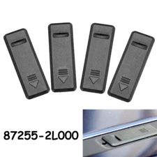 4PCS Top Roof Water Rail Rack Moulding Clip Cover For Hyundai Elantra 2011-2015*