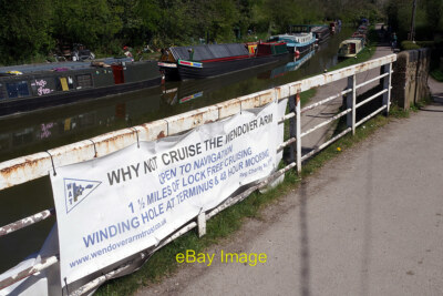 #ad #ad Photo 6x4 Why not cruise the Wendover arm? The banner is fixed to bridge c2021 GBP 2.00