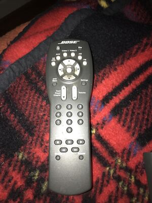 Bose MX3 52 B TV/DVD/CD Remote Control - Black