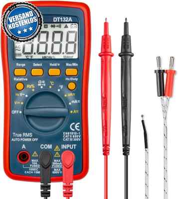 AstroAI Digital Multimeter Voltmeter Ohmmeter Ammeter With TRMS 4000 Counts