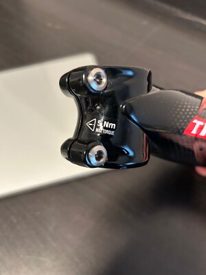 TIME MONOLINK RTM STEM 130mm Φ31.8 OS NEW Time Monolink Ulteam Stem 31.8/130mm Black/Red +/- 6