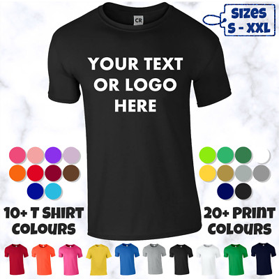 Personalisiertes Herren T-Shirt - Name, Logo, Text - Ihr individuelles Design Top Druck