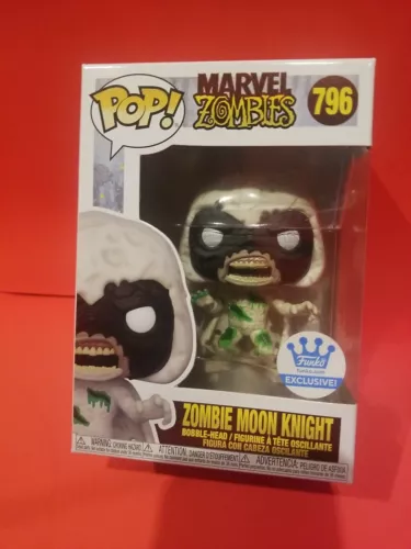 FUNKO POP MARVEL ZOMBIES * ZOMBIE MOON KNIGHT * #796 FUNKO SHOP EXCLUSIVE